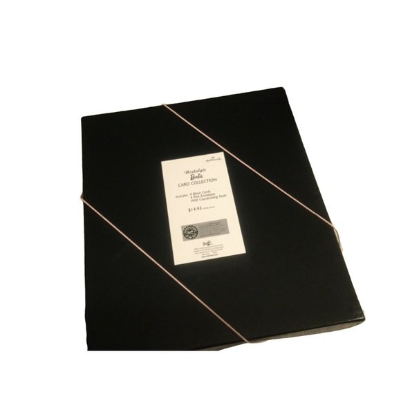 Barbie Nostalgic Cards Hallmark Collection NIB 4 cards/envelopes/seals 2003 - Picture 5 of 7